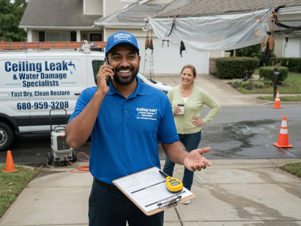 Ceiling Leak Cleanup Moultonborough, NH FAQs